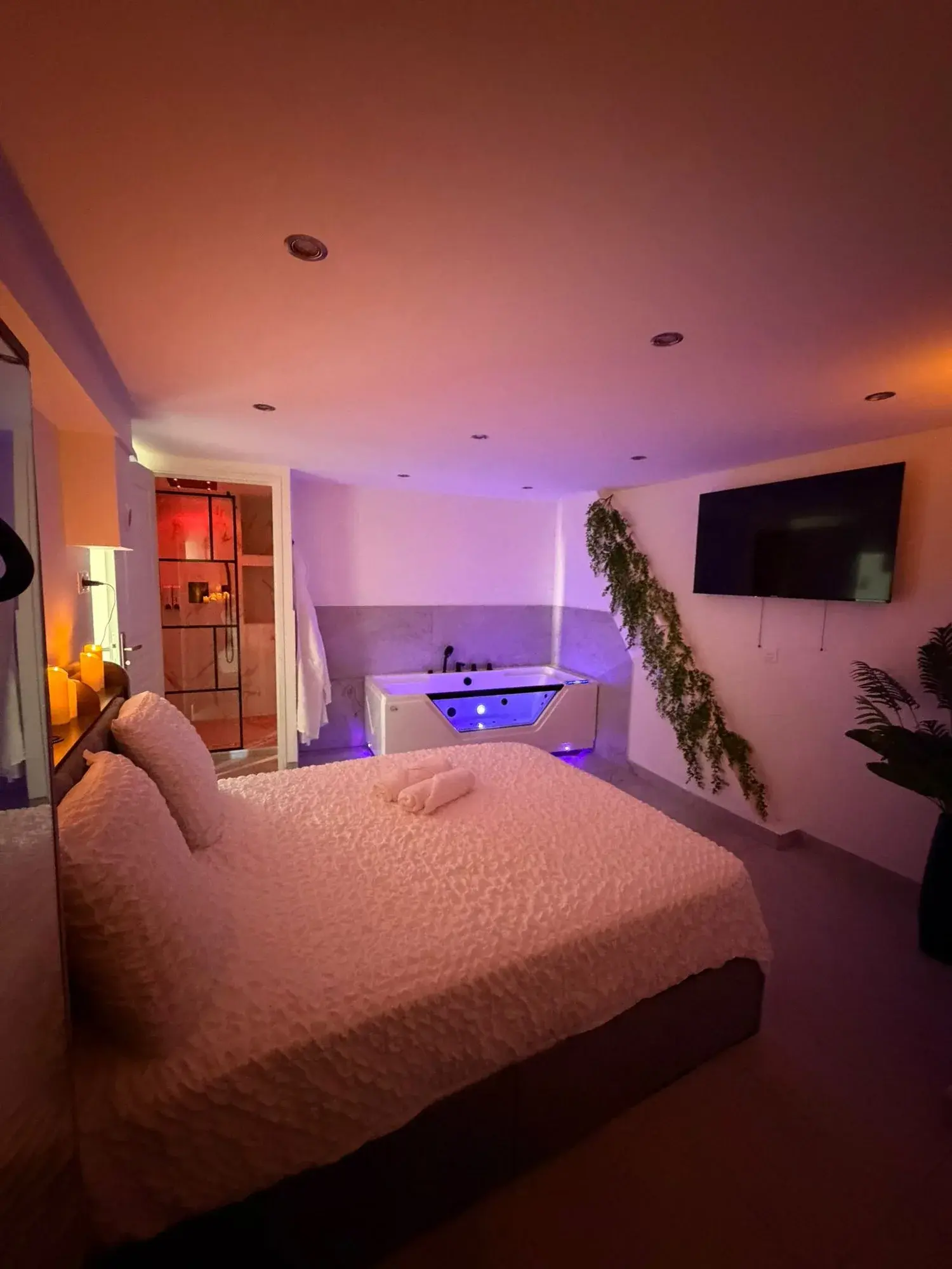 La suite en lumière tamisée